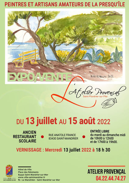 Exhibition of the Atelier Provençal à Saint-Mandrier-sur-Mer - 0