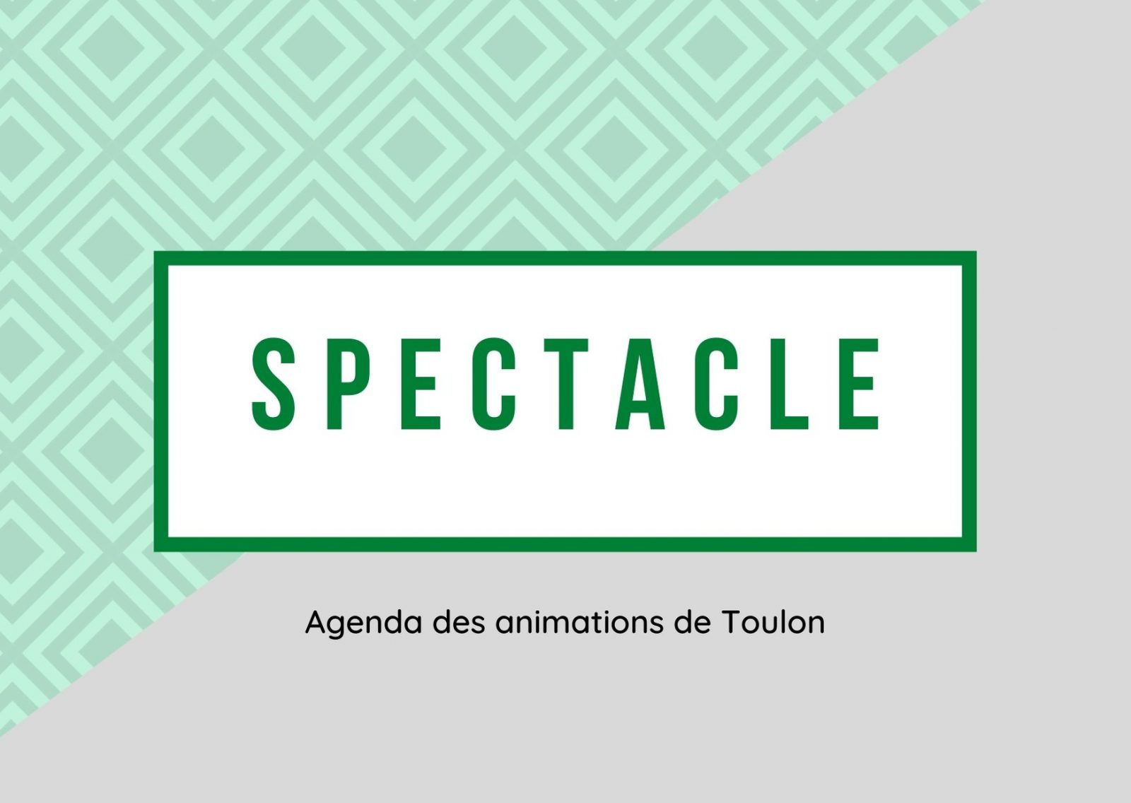 Spectacle –  Diane Segard « Parades » à Toulon - 0