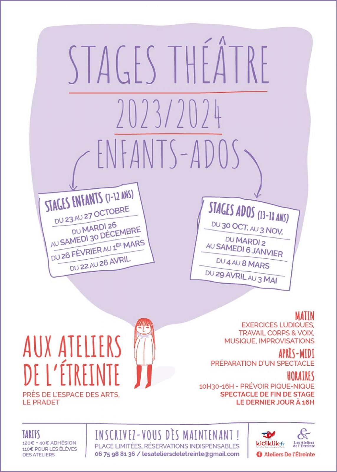 Theatre Workshop Compagnie de L’Etreinte à Le Pradet - 0