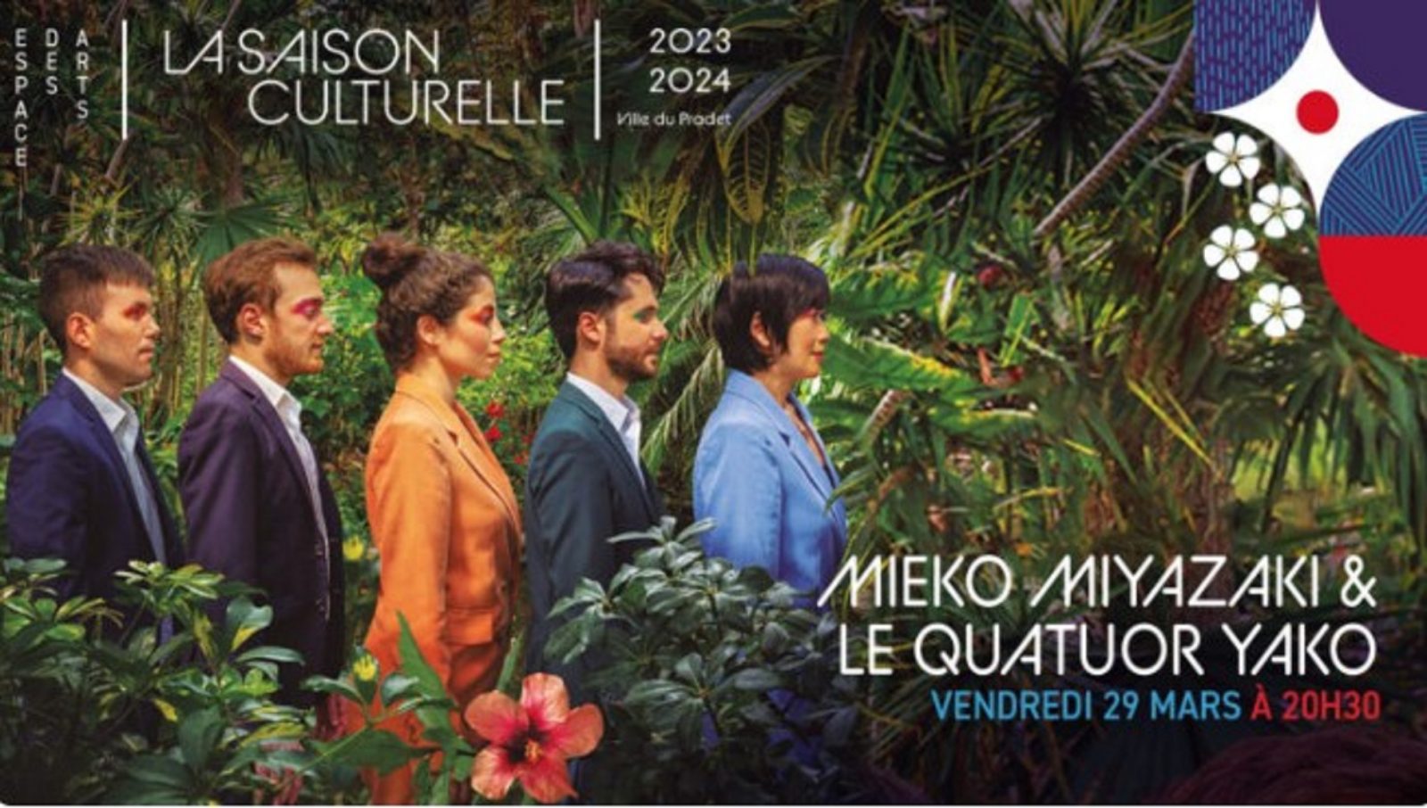 Concert / World music: Mieko Miyazaki and the Yako Quartet “Sky and Road à Le Pradet - 0