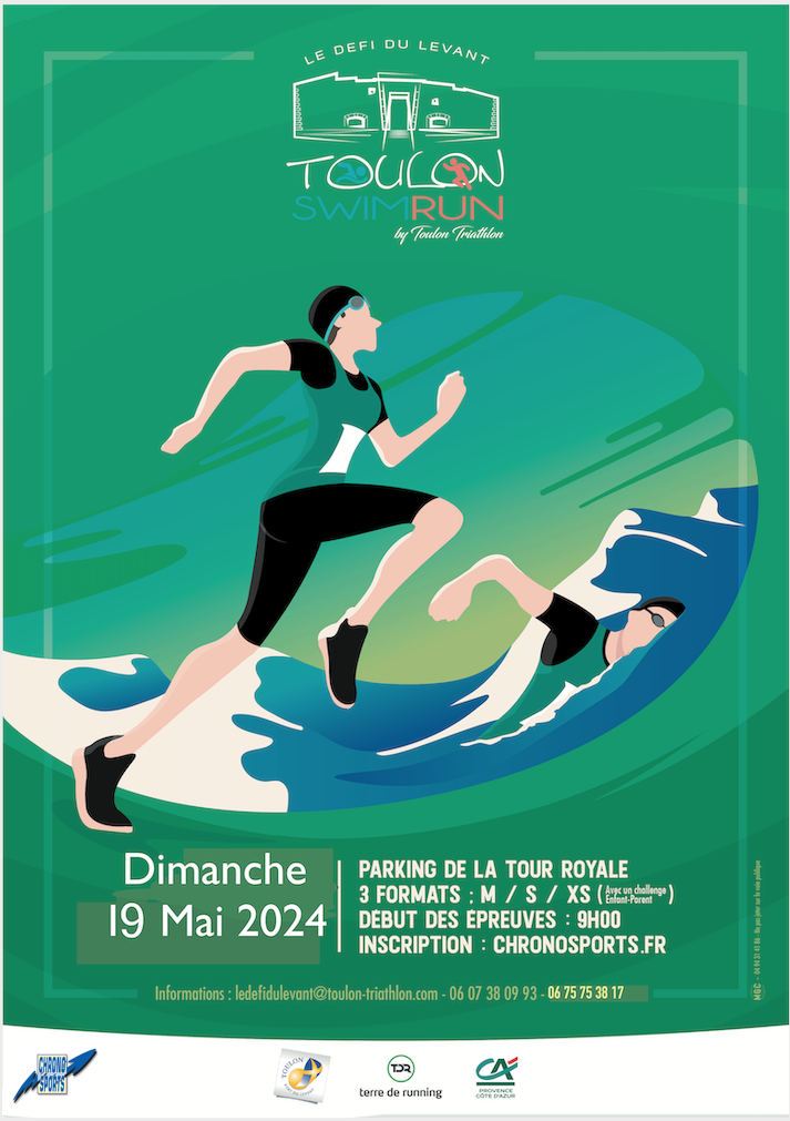 Athlétisme / Natation – 8e Swimrun « Le Défi du Levant » à Toulon - 0